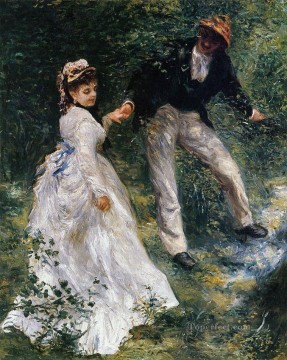 La Promenade master Pierre Auguste Renoir Oil Paintings